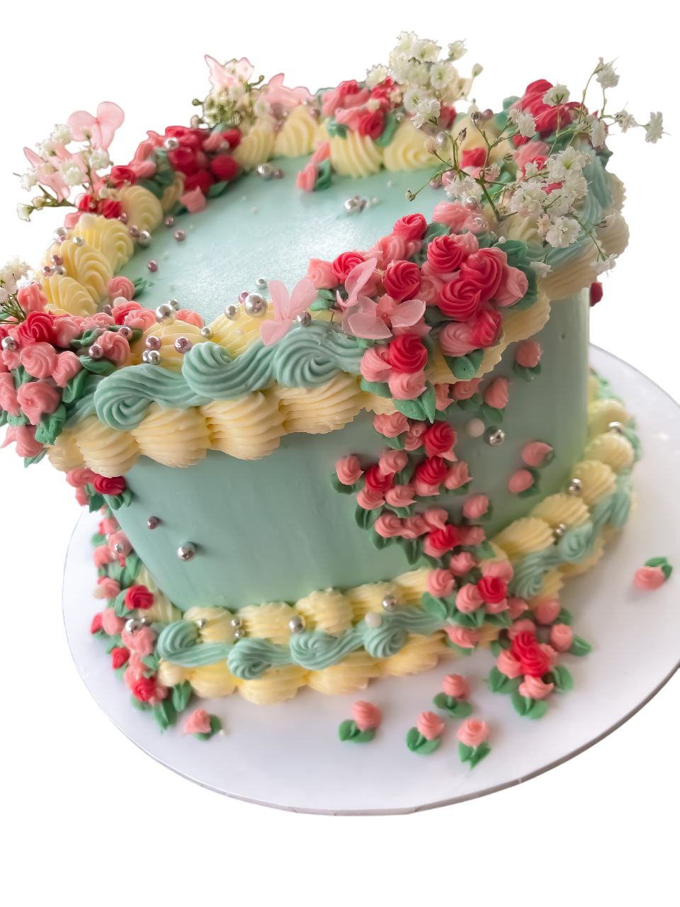 Cascading Roses