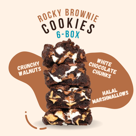 Rocky Brownie Cookies 6-box