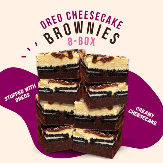 Oreo Cheesecake Brownies 8-box