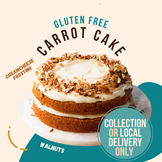 Gluten Free Carrot Cake [Collection or Local Delivery Only]