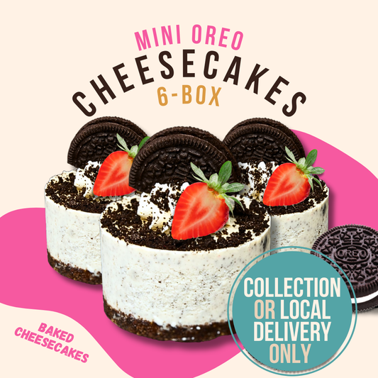 Mini Oreo Cheesecakes 6-Box [Collection or Local Delivery Only]