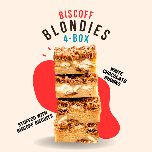 Biscoff Blondies 4-box